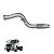Tubo Escape Mercedes 2726 272b 2726k Atron Orig 6934901119 - Imagem 1
