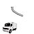 Tubo Intermediário Mercedes 710 712 Original 6884900619 3pol - Imagem 1