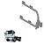 Suporte Paralama Ford Cargo 1719 1319 1519 Original Lado E - Imagem 1