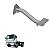 Suporte Estribo Ford Cargo Original 1c4568200m14ab Le - Imagem 1