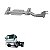 Suporte Traseiro Paralama Traseiro Ford Cargo Original Ld - Imagem 1