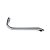 Tubo Cromado Ford Cargo 2423 2429 Saida Lado D - 4 Polegadas - Imagem 1