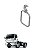 Cinta Fixação Silencioso Ford Cargo 5032e Original6c455230bc - Imagem 1