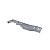 Suporte Tubo Terminal Scania S4 S5 Original 1741487 Euro3 - Imagem 2
