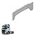 Suporte Estribo Volvo Fh Original 82366526 Lado Direito - Imagem 1