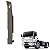 Complemento Coluna Ford Cargo Lado Direito 3C46E16620AD - Imagem 1