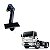 Suporte Estribo Ford Cargo Dianteiro Direito 1C4568200L95AB - Imagem 1