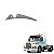 Suporte Abraçadeira Scania 113 Lado Esquerdo 1677343 - Imagem 1