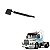 Trava Capo Scania 113 Simples Codigo Original 330120 - Imagem 1