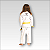 Kimono Jiu Jitsu Infantil Mormaii Surf - Branco - Imagem 2