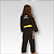 Kimono Jiu Jitsu Infantil Mormaii Surf - Preto - Imagem 2