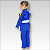 Kimono Jiu Jitsu Infantil Kyoshi - Azul - Imagem 3