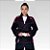 Kimono Jiu Jitsu Feminino Preto Costura Rosa Pink Invictus - Imagem 1