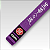 Faixa Jiu Jistu Bordada Premium Atama - Roxo - Imagem 1