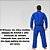 Kimono JiuJitsu Azul Atama Classic - Imagem 4