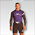 Rash Guard Jiu Jitsu Badboy - Roxa - Imagem 1