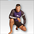 Rash Guard Jiu Jitsu Badboy - Roxa - Imagem 6