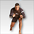Rash Guard Jiu Jitsu Badboy - Marrom - Imagem 6