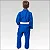 Kimono Infantil de Jiu Jitsu Azul - Adequado para campeonato - Imagem 2