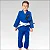 Kimono Infantil de Jiu Jitsu Azul - Adequado para campeonato - Imagem 1