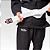 Kimono Infantil de Jiu Jitsu Preto - Adequado para campeonato - Imagem 6