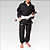 Kimono Infantil de Jiu Jitsu Preto - Adequado para campeonato - Imagem 7