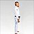 Kimono Branco Jiu Jitsu Koral Flow Trançado - Imagem 4