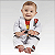 Kimono Baby Jiu-jitsu Branco Koral - Imagem 1