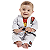 Kimono Baby Jiu-jitsu Branco Koral - Imagem 1