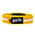 Faixa Infantil Amarelo com Listra Branca Jiu Jitsu - Invictus - Imagem 1