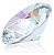 Jóia Diamante Decoração Fotos Unhas Gel Furta-cor Grande - Imagem 2