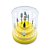 Suporte para 48 Brocas Cerâmica Unhas Gel Organizador Amarelo - Imagem 2