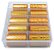 Nail Foil Unhas Dourado Holográfico, Caixa 10 Rolos de 100cm - Imagem 2