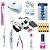 Kit Unhas Gel Lixadeira Nail Drill Porquinho + Cabine 120W - Imagem 1