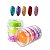 Torre com 6 Potes de Glitter Fino Decoração Unhas Nail Art - Imagem 3