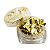 Kit 24 Folhas Fios de Ouro Multicolor Encapsulamento Unhas - Imagem 4