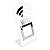 Placa Wifi QR Code Display Acrílico de Mesa Balcão Branco - Imagem 4