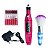 Kit Lixadeira Motor Elétrica + Pincel Espanador Pó Unhas Gel - Imagem 4