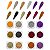 Kit 12 Glitters Fino Tons Metálicos Decoração Encapsulamento - Imagem 1