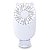 Mini Ventilador Portátil Recarregável Branco Maquiagem Cílio - Imagem 1