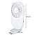 Mini Ventilador Portátil Recarregável Branco Maquiagem Cílio - Imagem 5