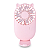 Mini Ventilador Portátil Recarregável Rosa Maquiagem Cílios - Imagem 1
