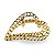 Kit 2 Prendedores de Cabelo Metal Dourado Borboleta Coração - Imagem 5