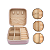 Kit Viagem Mini Porta Joias Rosa + Porta Perfumes Spray 5ml - Imagem 4