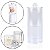 Kit Porta Acetona 180ml + Porta Algodão de Acrílico 2 em 1 - Imagem 3