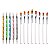 Kit 5 Boleadores Duas Pontas + 8 Pinceis Nail Art Flores - Imagem 2