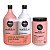 Kit Shampoo e Condicionador 1L + Máscara 1Kg Sos Hidratação - Imagem 1