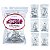 600 Unhas Postiças Quadrada Natural Transparente Honey Girl - Imagem 2