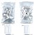600 Unhas Postiças Quadrada Natural Transparente Honey Girl - Imagem 3