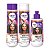 Kit Shampoo + Condicionador + Creme Sos Cachos Salon Line - Imagem 1